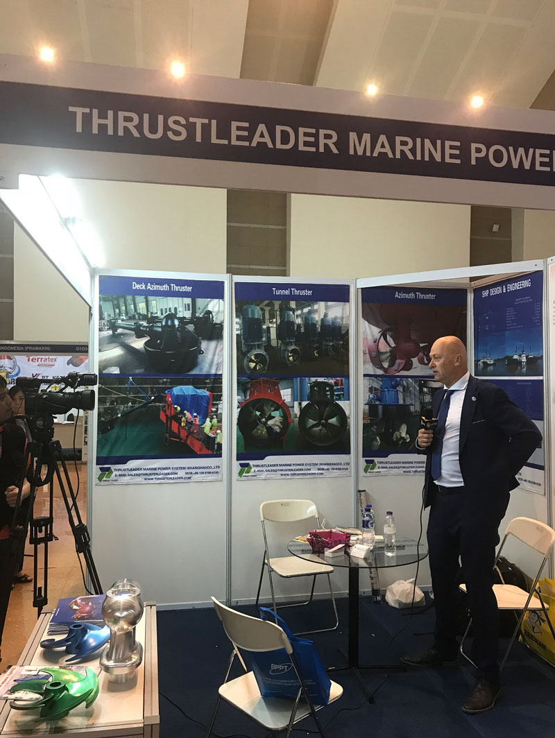 Thrustleader in 2018 Indonesia Maritime Exhibition